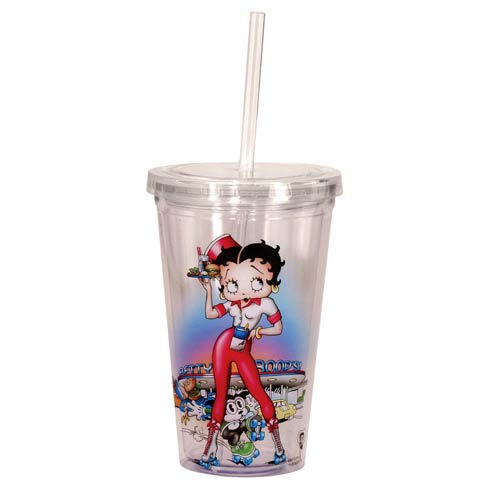 Betty Boop Roller Travel Cup